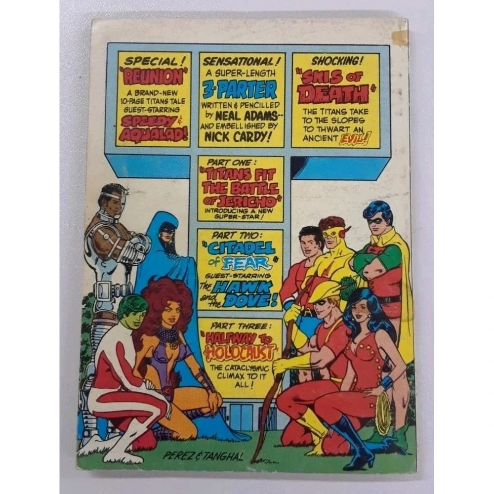 DC‎ New Teen Titan Best Of DC Digest Vol. 3, #18 Mini Comic Book from Nov. 1981